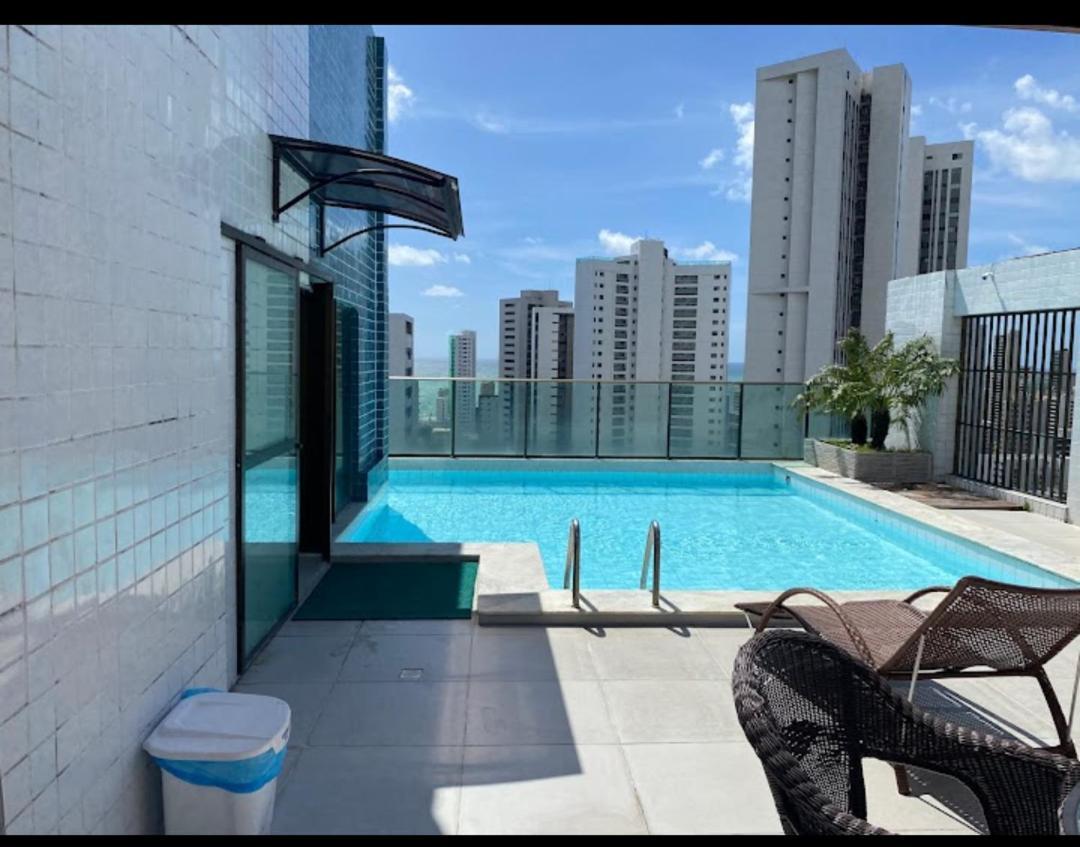 Apartamento Flat De 1Q - Boa Viagem - Recife Apartment Bagian luar foto